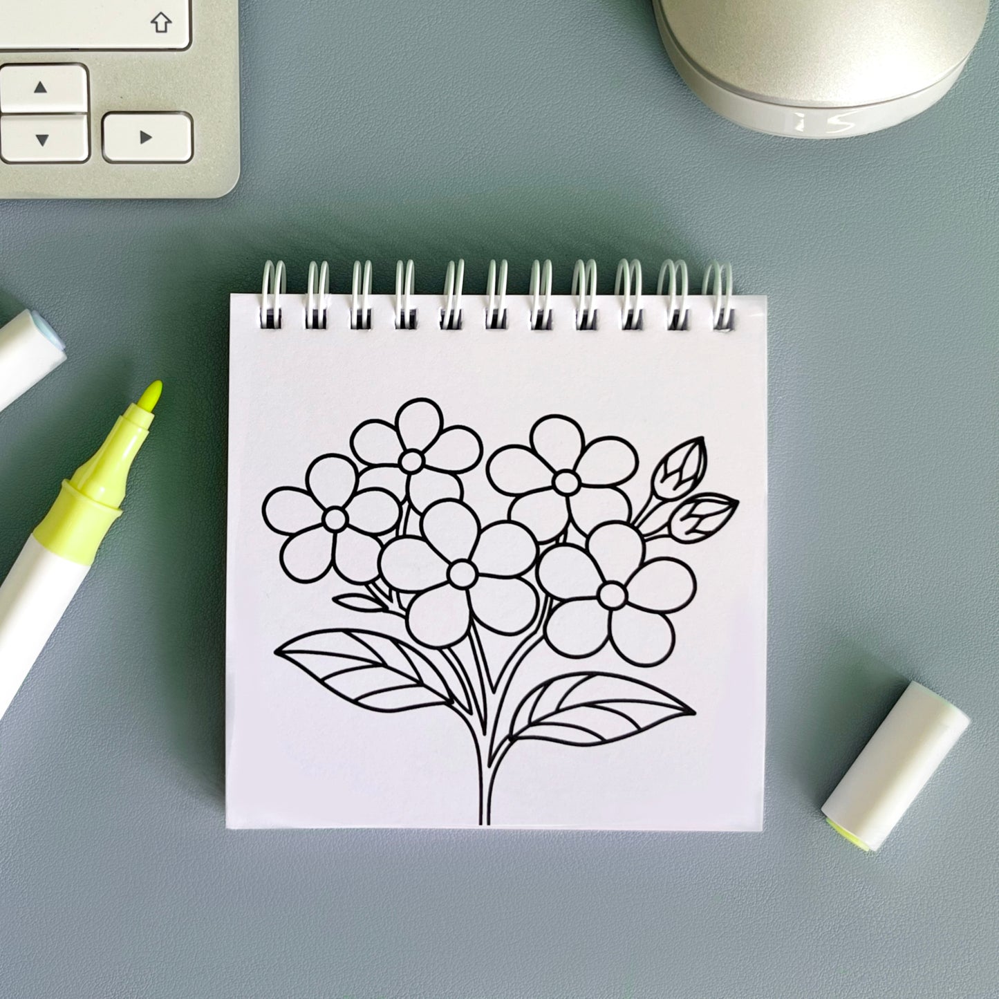 British Gardens Pocket-Sized Colouring Book