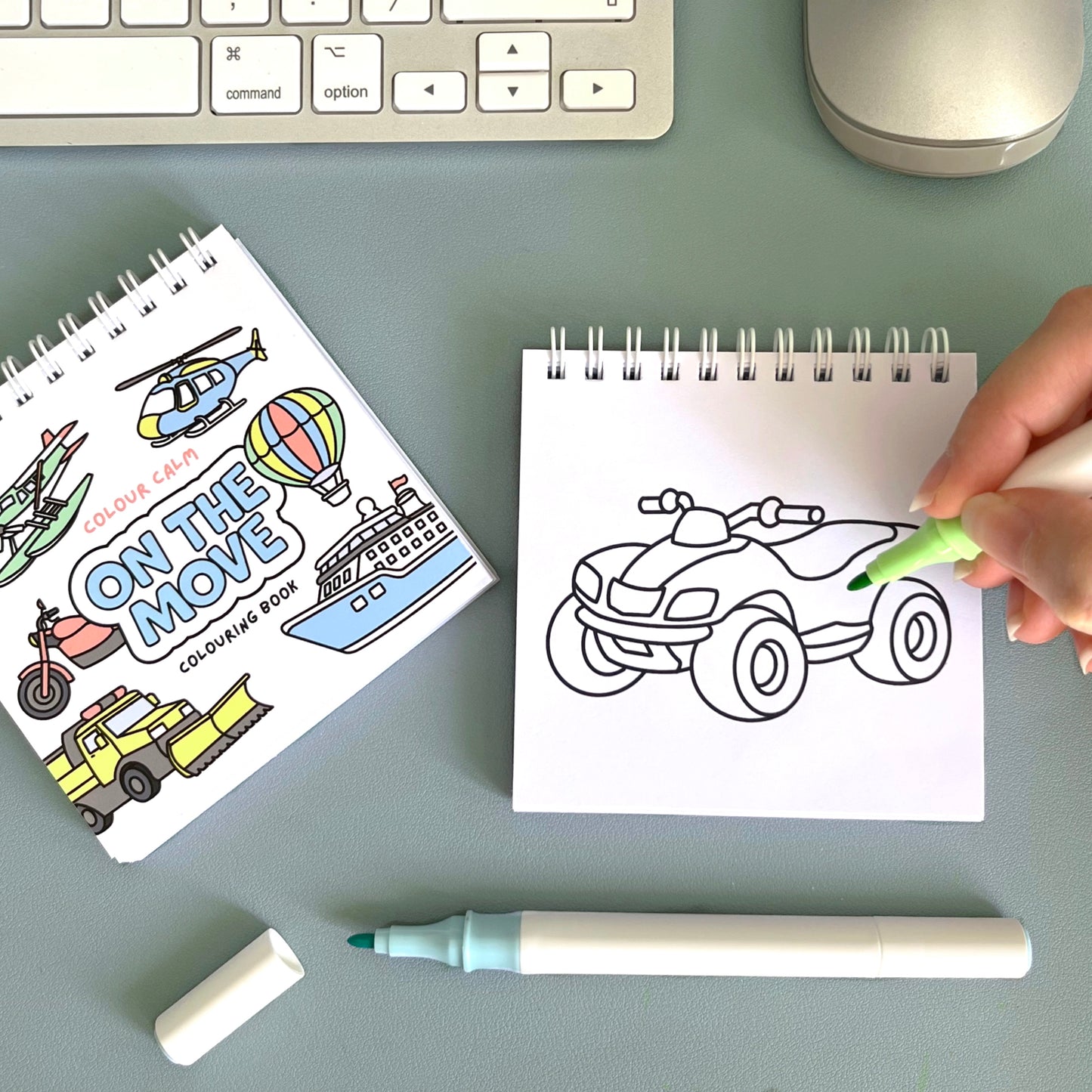 Three Pocket-Sized Colouring Book Bundle